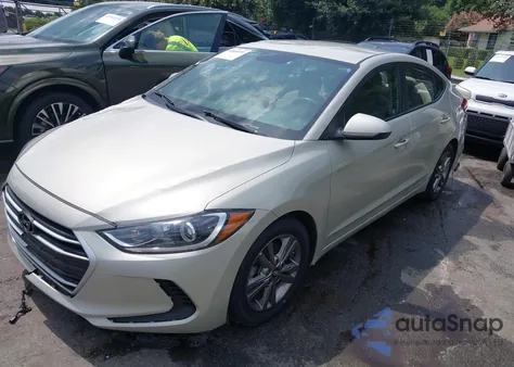 2018 Hyundai Elantra Sel из США, поврежденный, VIN 5NPD84LF3JH235689